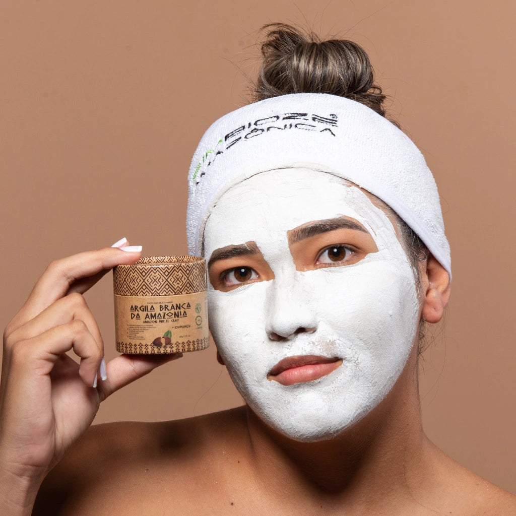 Weißer Ton aus dem Amazonas + Cupuaçu 50g