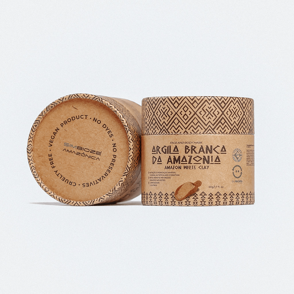 Weißer Ton aus dem Amazonas 50g