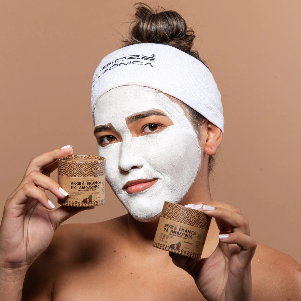 Weißer Ton aus dem Amazonas + Cupuaçu 50g